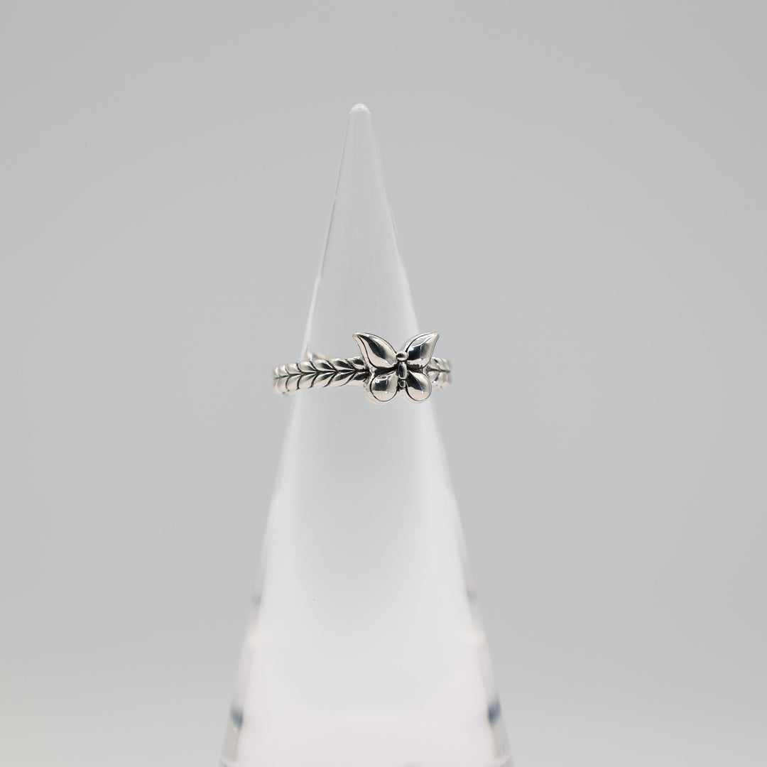 John Hardy JAI Butterfly Ring 925 Sterling Silver Size 7