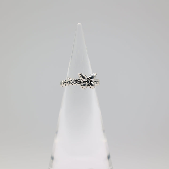 John Hardy JAI Butterfly Ring 925 Sterling Silver Size 7