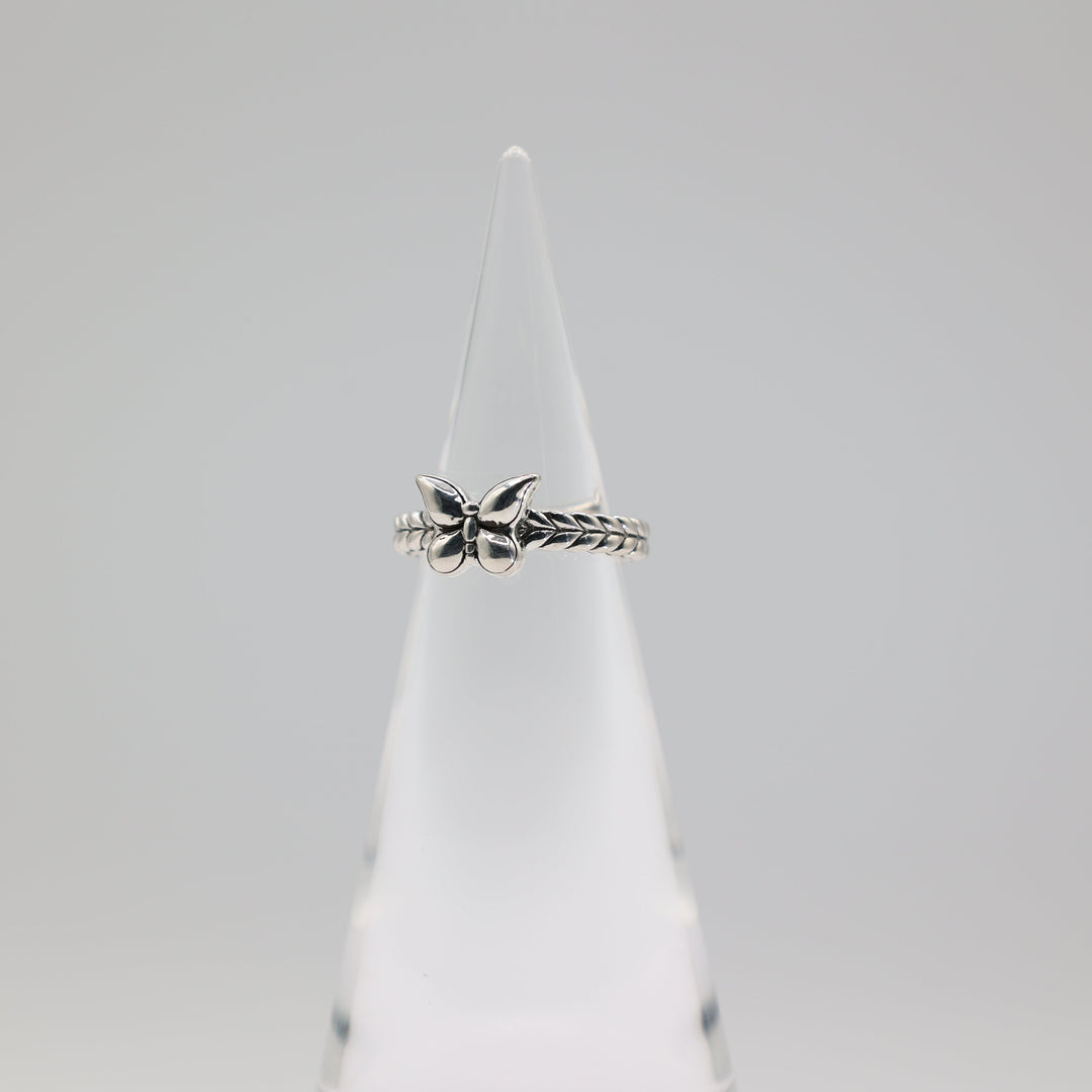 John Hardy JAI Butterfly Ring 925 Sterling Silver Size 7