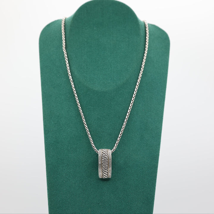 Effy Diamond Pendant Necklace 925 Sterling Silver 18K Gold Overlay