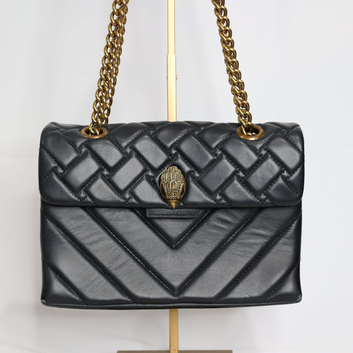 Kurt Geiger London Kensington Quilted Leather Shoulder Bag