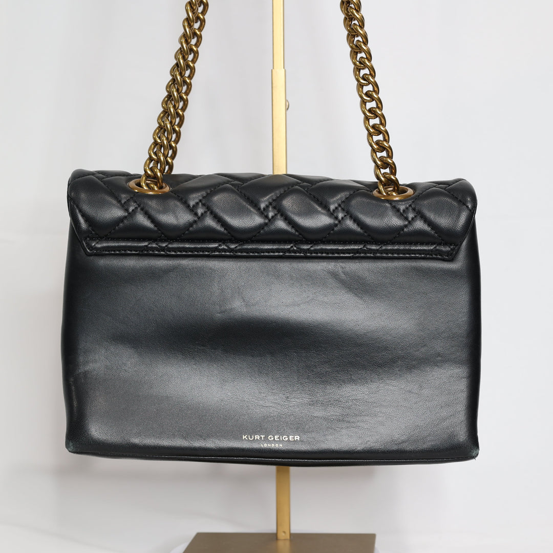 Kurt Geiger London Kensington Quilted Leather Shoulder Bag