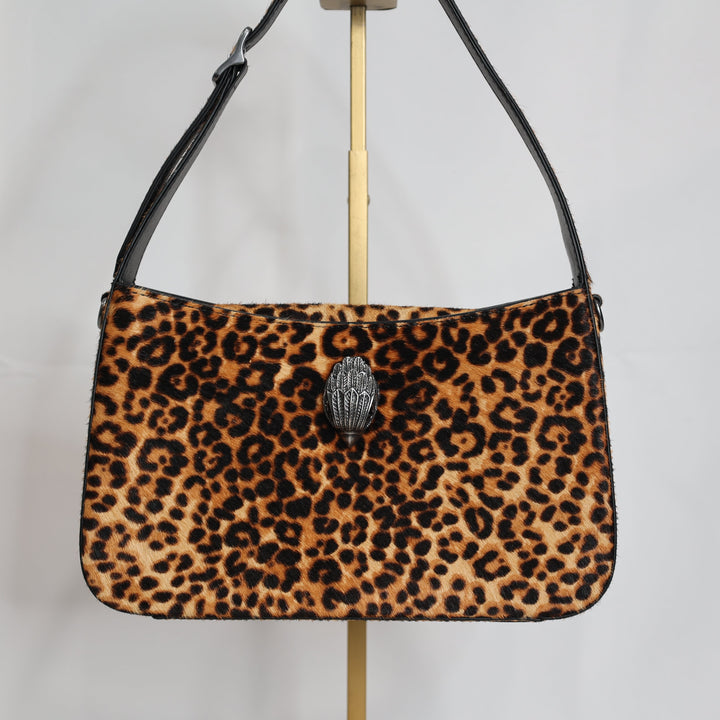 Kurt Geiger London Bond Leopard Print Shoulder Bag