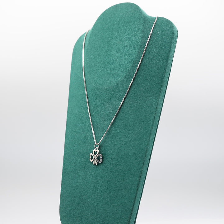 925 Silver James Avery Clover Charm Pendant