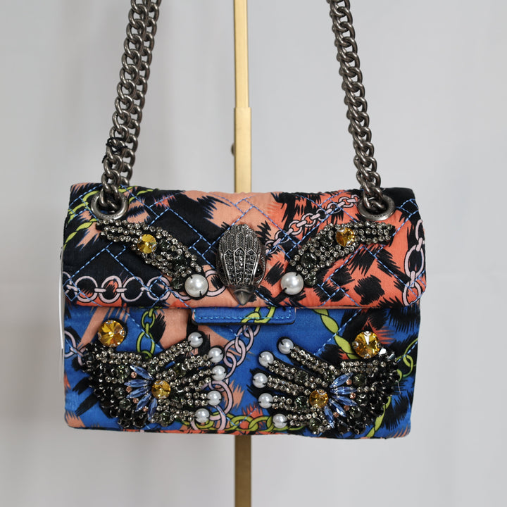 Kurt Geiger London Mini Crystal Kensington Multi-Colored Bag
