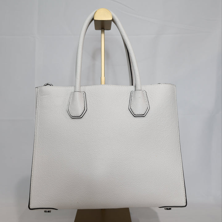 Michael Kors White Leather Handbag