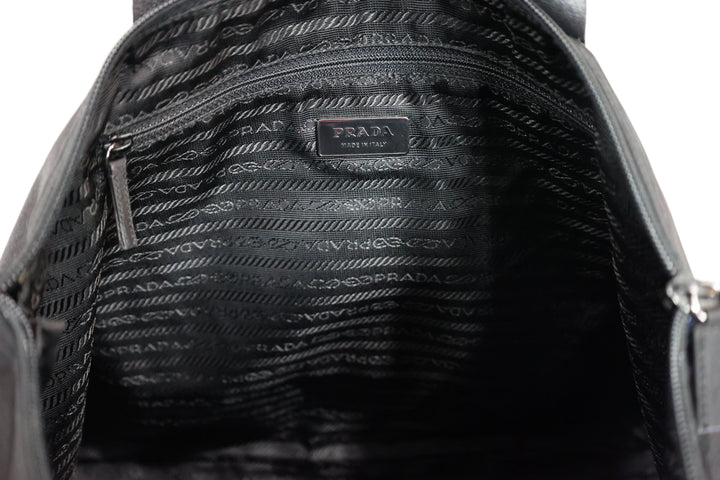 Prada Black Nylon Tote Bag