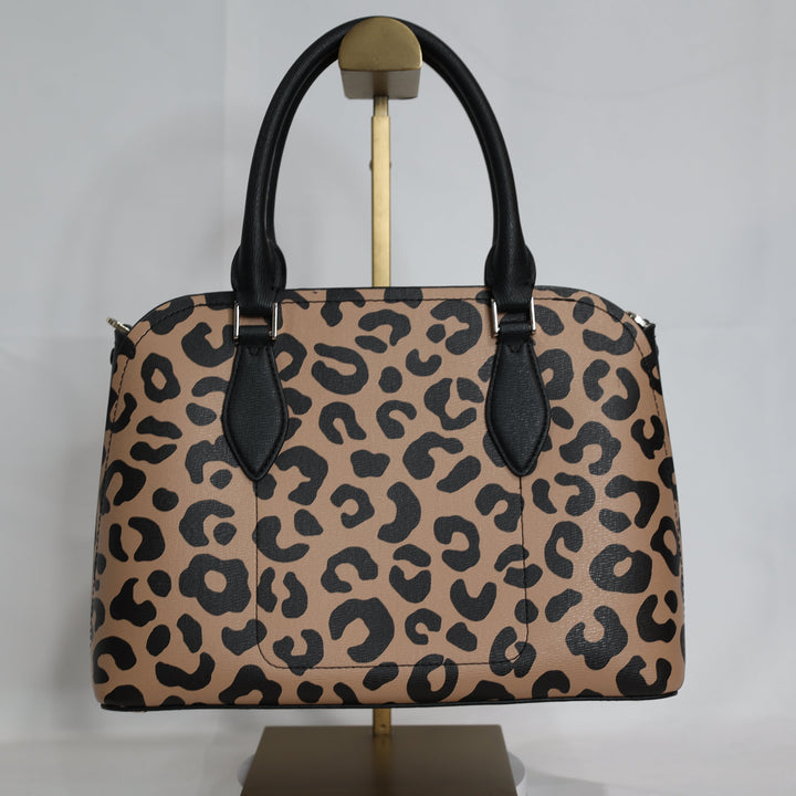 Kate Spade Darcy Graphic Leopard Satchel Bag