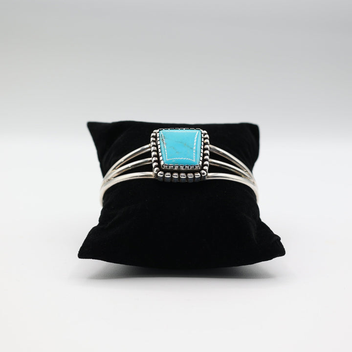 925 Sterling Silver Turquoise Southwest Style Cuff