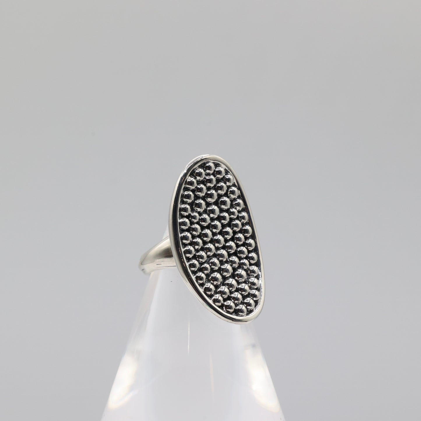 Lagos Bold Caviar Vertical Eclipse Ring Size 7