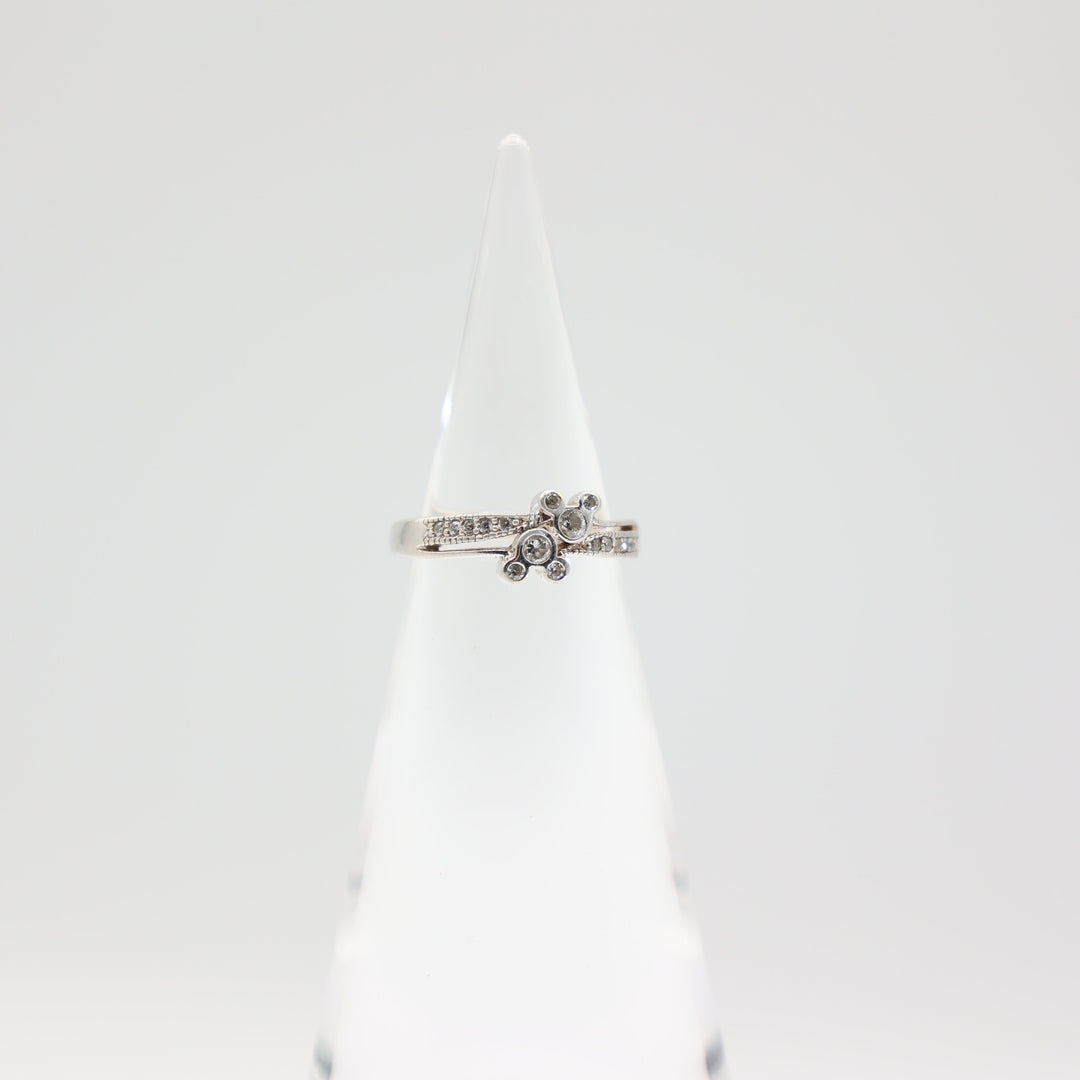 925 Sterling Silver Double Mickey Mouse Disney Ring Size 6.5