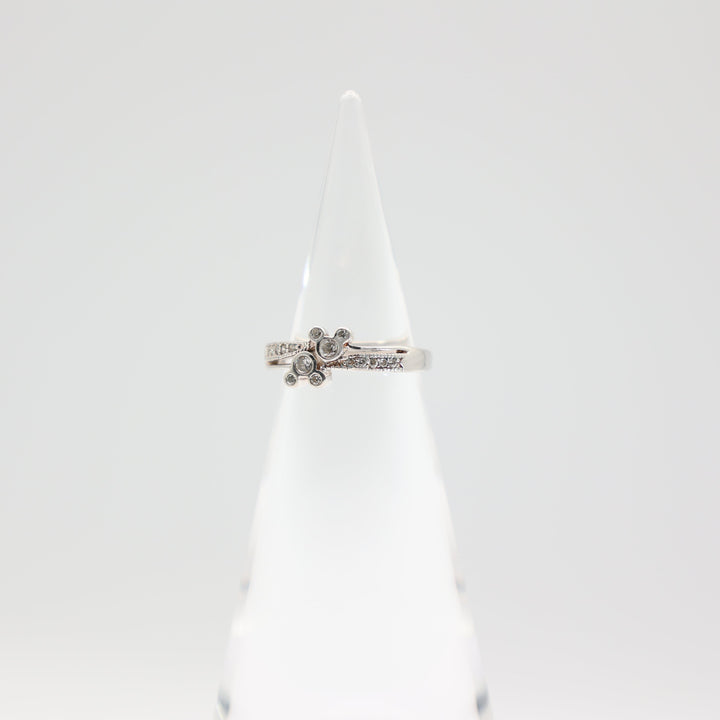 925 Sterling Silver Double Mickey Mouse Disney Ring Size 6.5