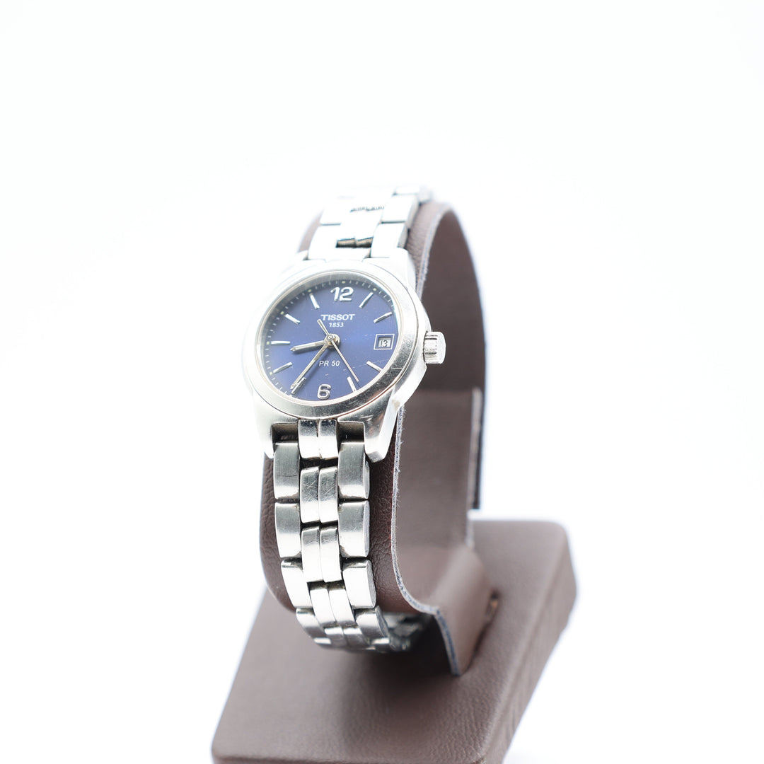 Tissot 1853 PR50 Stainless Steel Navy Blue Dial Watch