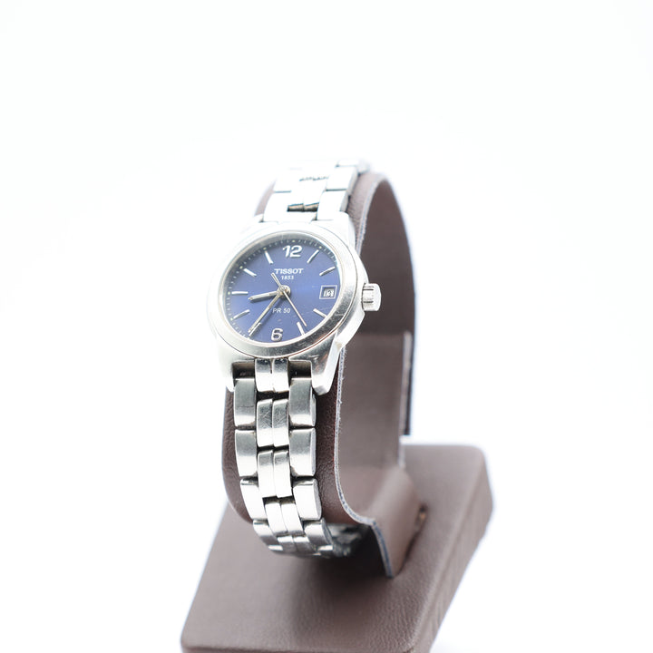 Tissot 1853 PR50 Stainless Steel Navy Blue Dial Watch
