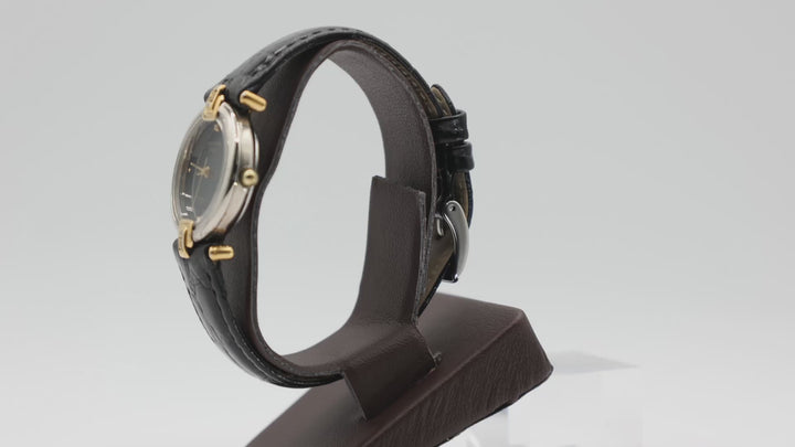 Pierre Cardin Classique Black And Gold Tone Swiss Quartz Watch