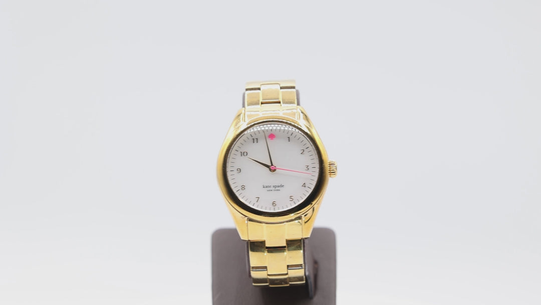 Ladies KATE SPADE Gold-Tone Watch