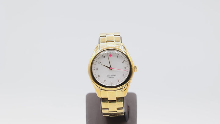 Ladies KATE SPADE Gold-Tone Watch
