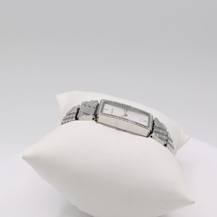 Burberry Swiss Made Stainless Steel Diamond Watch