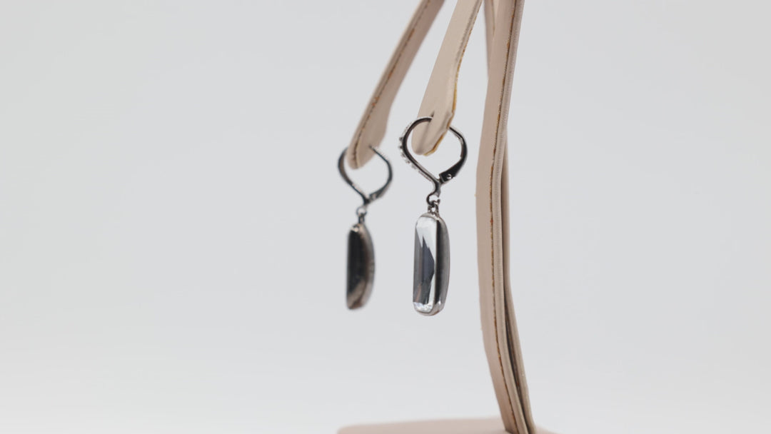 Givenchy Crystal Dangle Drop Earrings Luxury Designer Jewelry