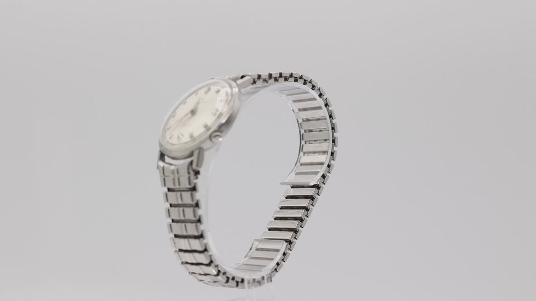 Vintage Hamilton Stainless Steel 1960s Electric Wristwatch