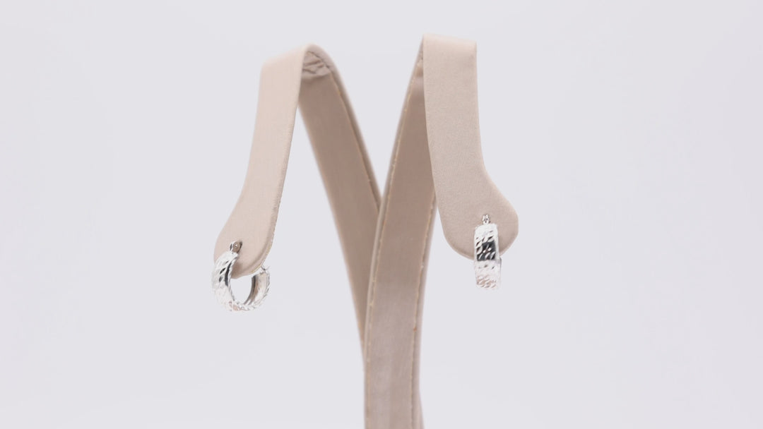 925 Sterling Silver Hoops 0.5 inches