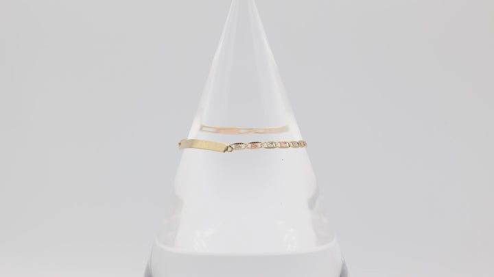 14k Yellow Gold Baby Chain Bracelet - 2.29g for Kids