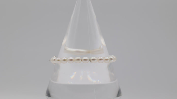 Tiffany And Co Beaded Pearl Bracelet 7.5 Inches Authentic