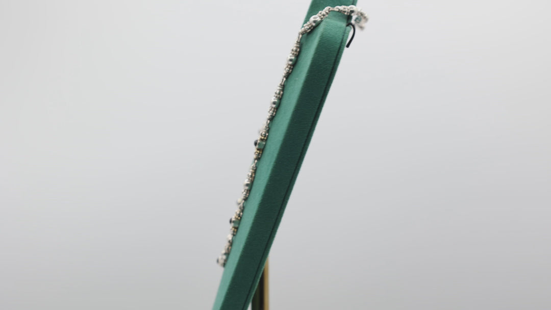 Lagos 925 Caviar with Black Onyx Stones and 18k Yellow Gold Accents - 16 in.