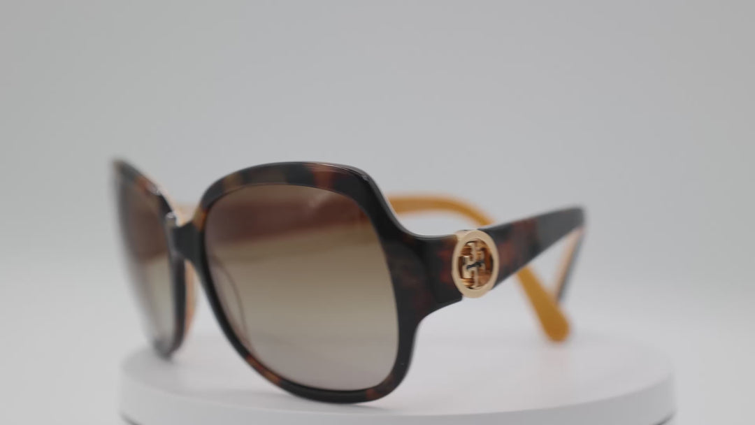 Tory Burch TY7059 Square Tortoise Polarized Women Luxury Sunglasses