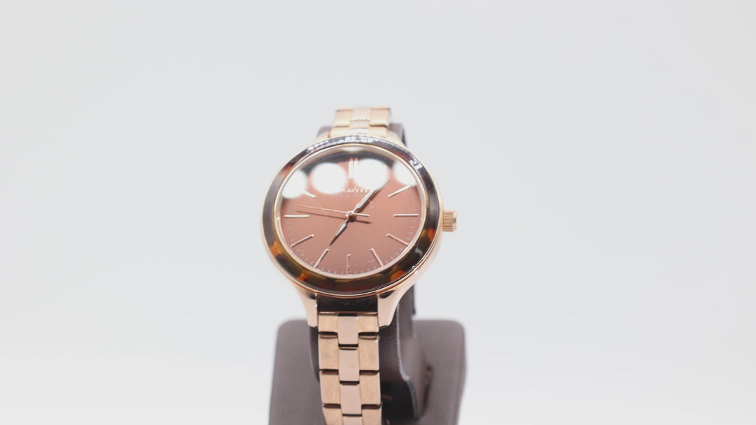 Caravelle New York by Bulova Rose Gold Tone Watch