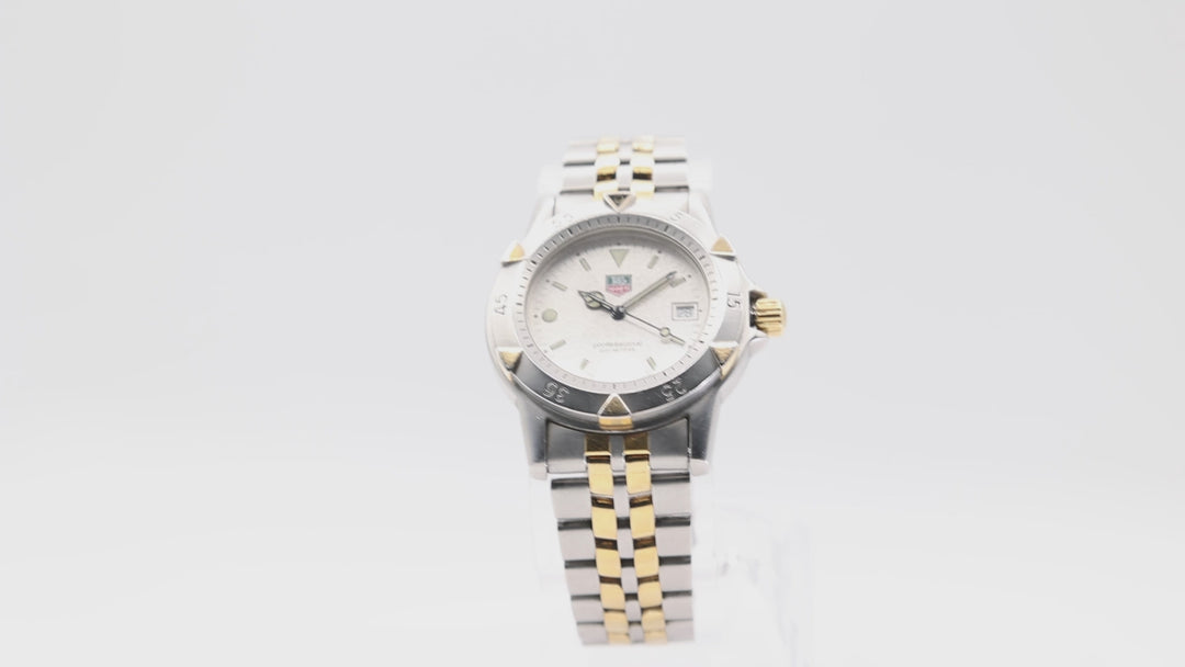 Tag Heuer Professional Swiss 1860 Two Toned Watch