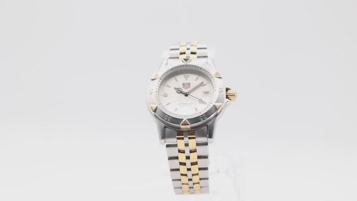 Tag Heuer Professional Swiss 1860 Two Toned Watch
