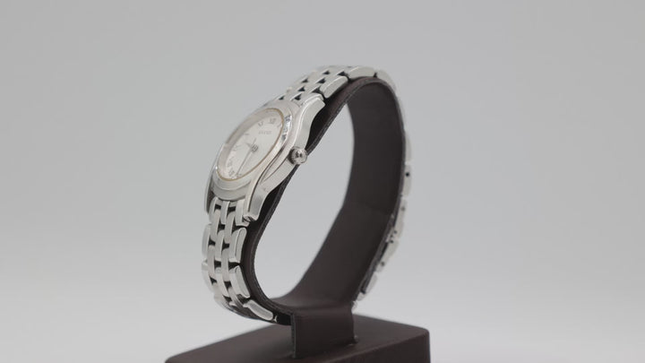Gucci 5500L Stainless Steel Silver Watch