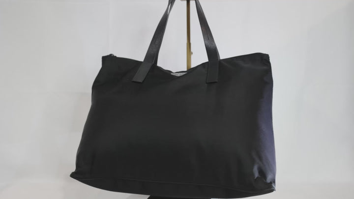 Prada Black Nylon Tote Bag