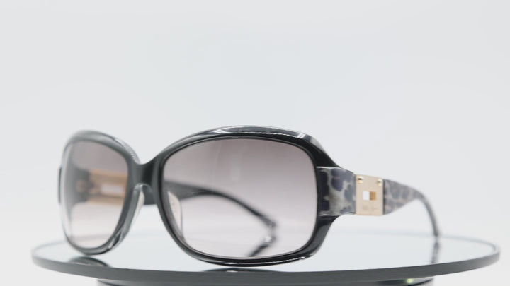Jimmy Choo Essie/S Black Jaguar Print Women's Sunglasses