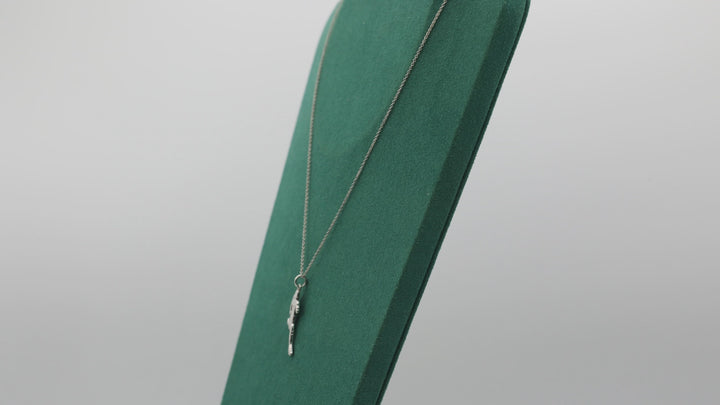 Tiffany & Co. x Nike 925 Sterling Silver Running Pendant Necklace