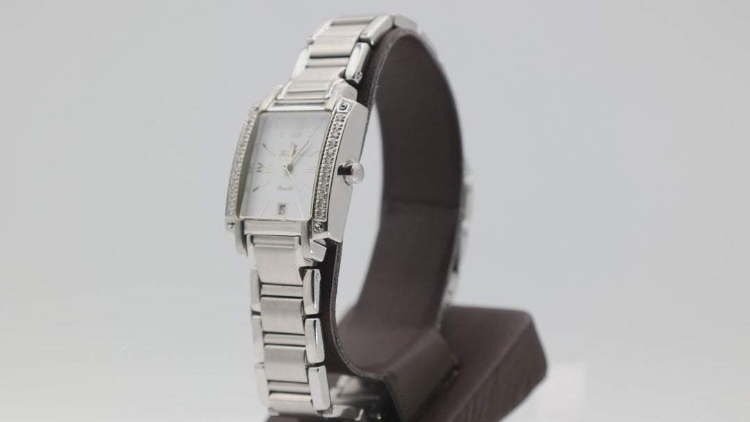 Lucien Piccard Sapphire Coating Stainless Steel Watch