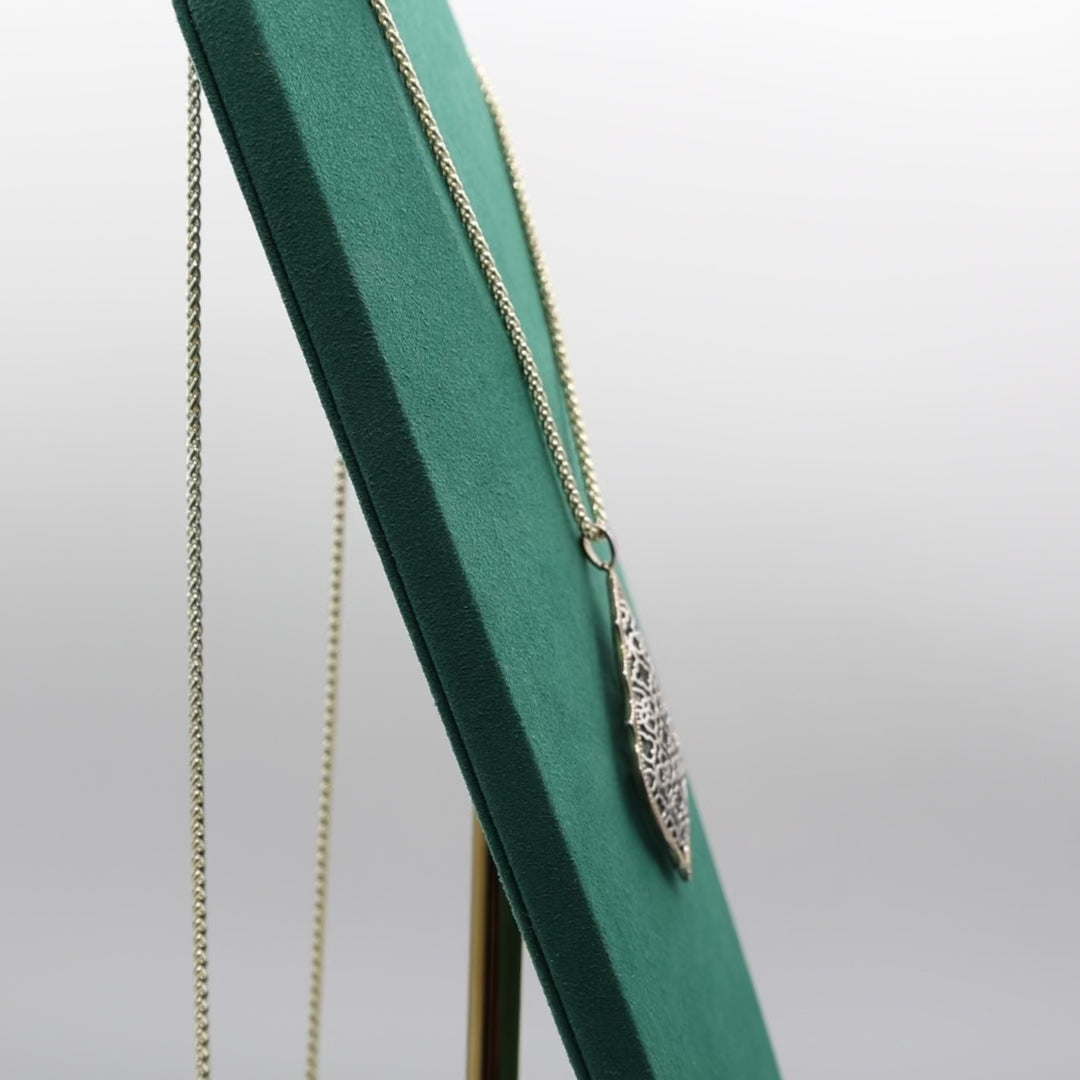 Kendra Scott Gold Plated Filigree Pendant Necklace