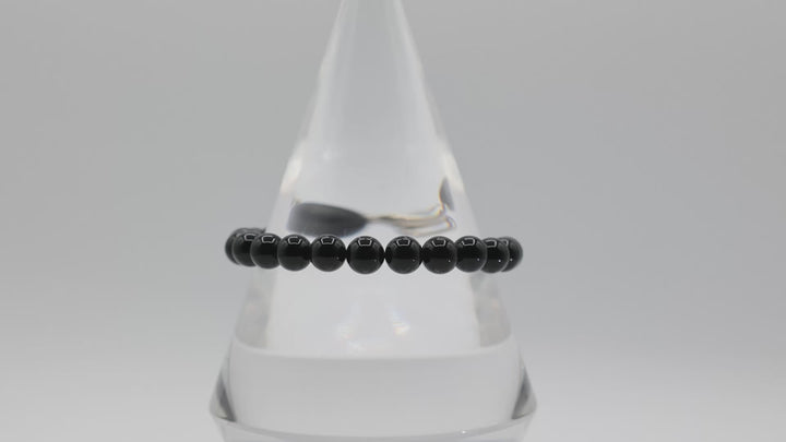 Tiffany And Co Onyx Bead Toggle Bracelet Luxury Jewelry Gift