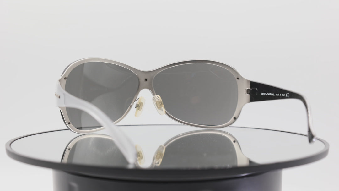 Dolce & Gabbana Butterfly Silver Sunglasses