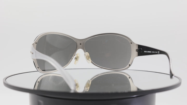 Dolce & Gabbana Butterfly Silver Sunglasses