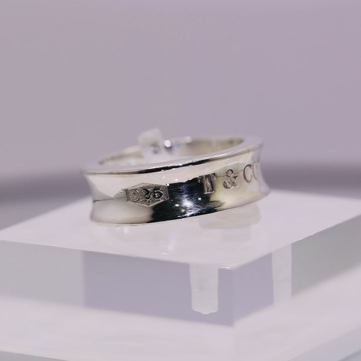 925 Sterling Silver Tiffany & Co. Ring - Size 6.5