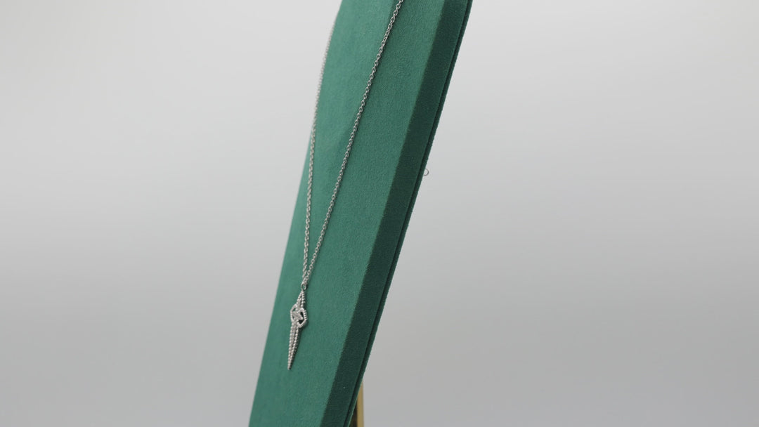 Gabriel And Co 925 Sterling Silver Bujukan Cross Necklace