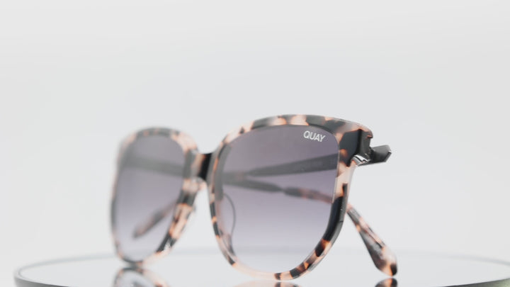 Quay Coffee Run 126 Tortoise Square Sunglasses