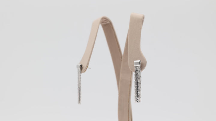 Costume Mixed Plated Metal Dangle Streaming Stud Earrings