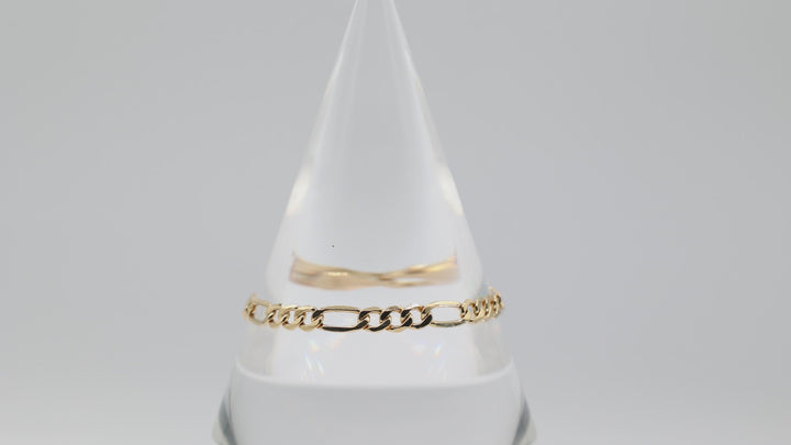 18K Yellow Gold Seven And A Half Inch Link Bracelet