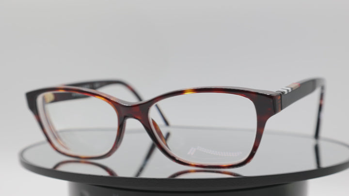 Burberry B2144 Brown Tortoise Rectangle Eyeglasses
