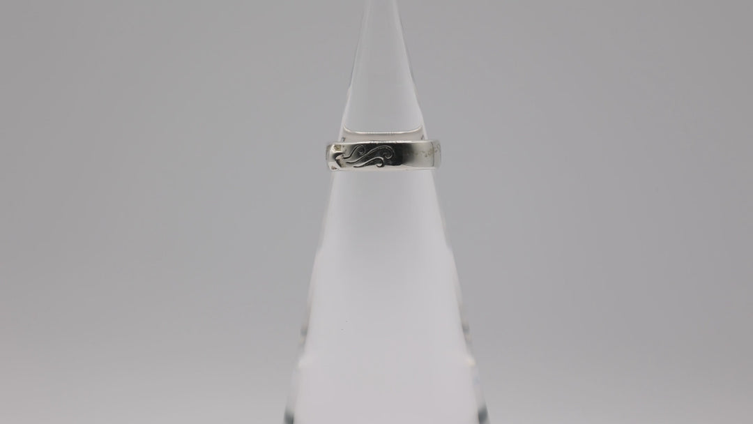 James Avery Silver Plated Shooting Star Believe Ring - Size 6.5