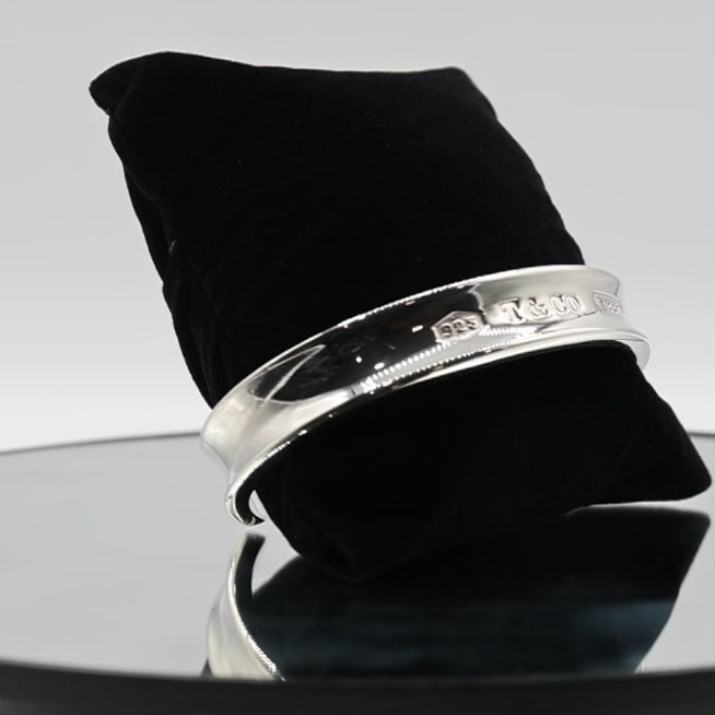 925 Sterling Silver Tiffany & Co Cuff Bangle