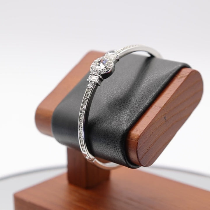 Silver Tone Givenchy Crystal Bracelet